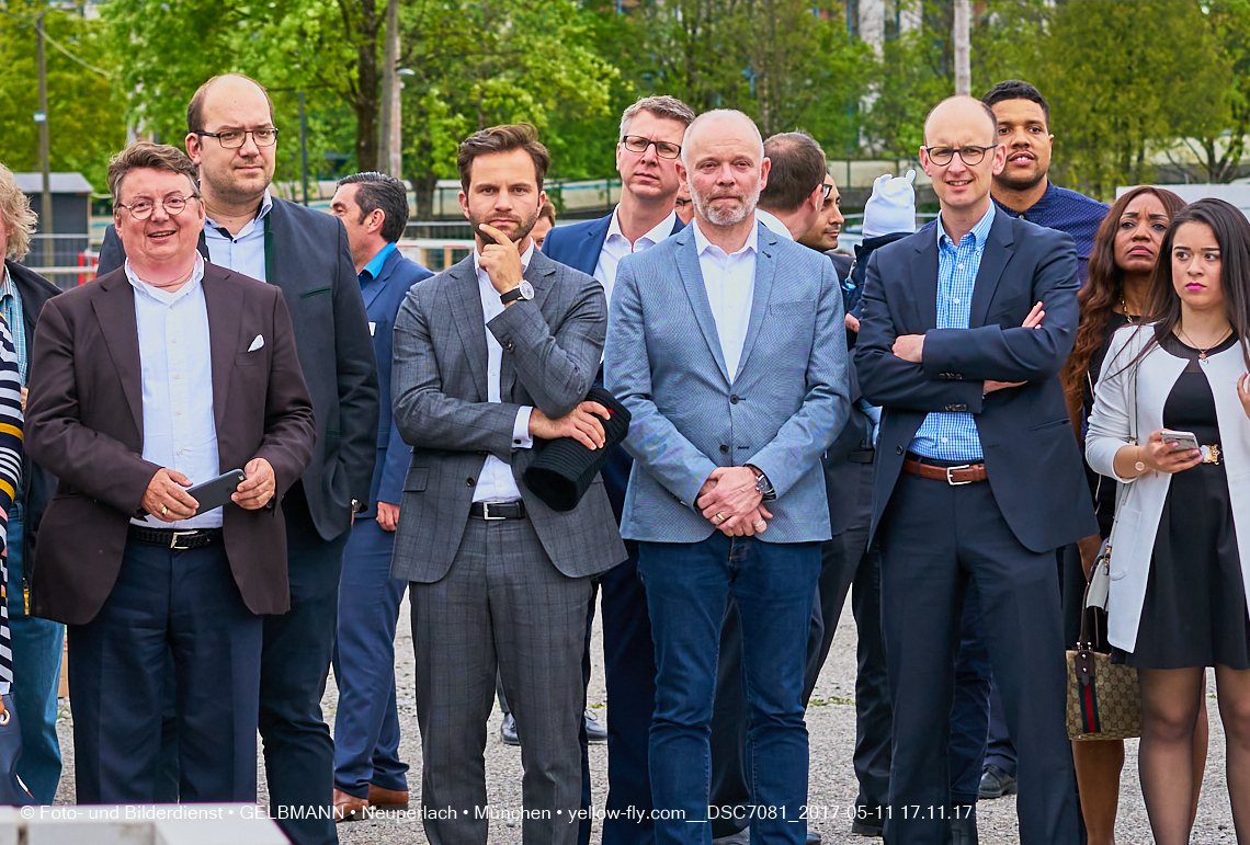 11. Mai 2017 - Grundsteinlegung für die LOGE und dem Kulturquadrat in Neuperlach